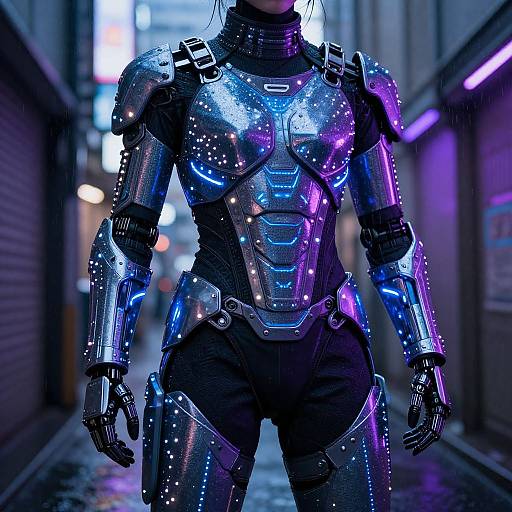Cyberwear Design in Neon Rain