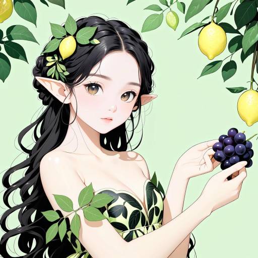 Delicate Faerie Girl in Nature Delicate Faerie Girl in Nature