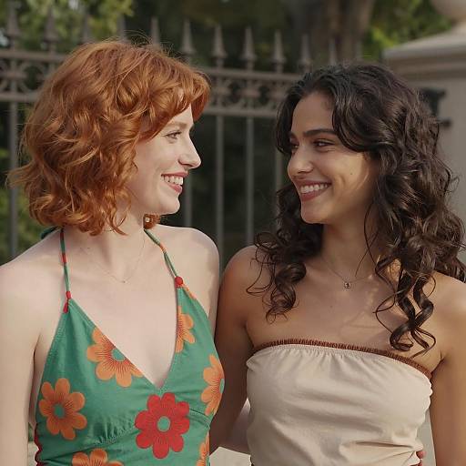 Joyful Friendship in Nature's Embrace