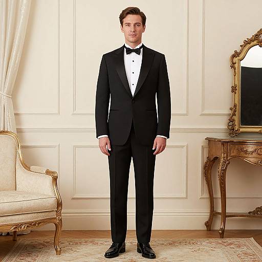 Man in Tuxedo for High Tea