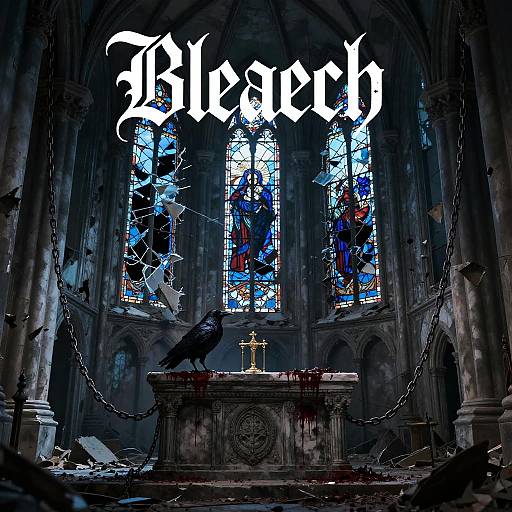 Decayed Cathedral Black Metal Cover