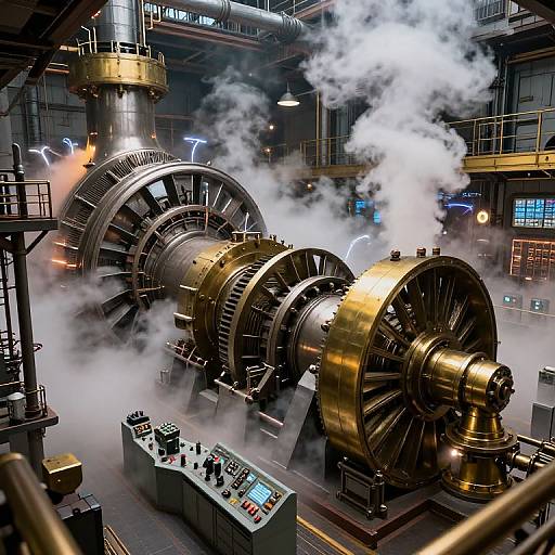 GregTech Futuristic Steam Power Plant