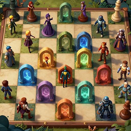 Imaginative Chessboard World Gateways