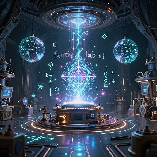 Arcane AI Core in Fantasy Lab
