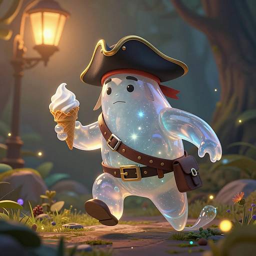 Mystical Ice Cream Cone Explorer in Glade