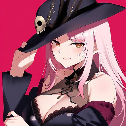 Illustration of Mori calliope (6th costume), hololive in the style of Ndgd