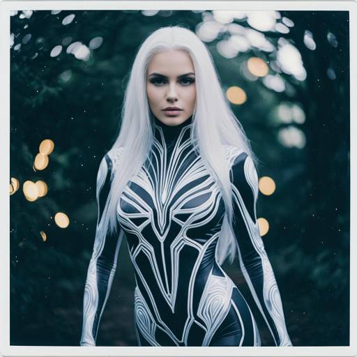 Translucent Alien Cosplay with Elegance