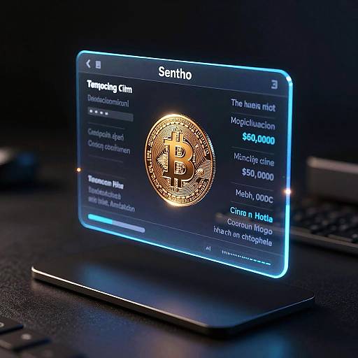 Hyper-Realistic Bitcoin Transaction Interface