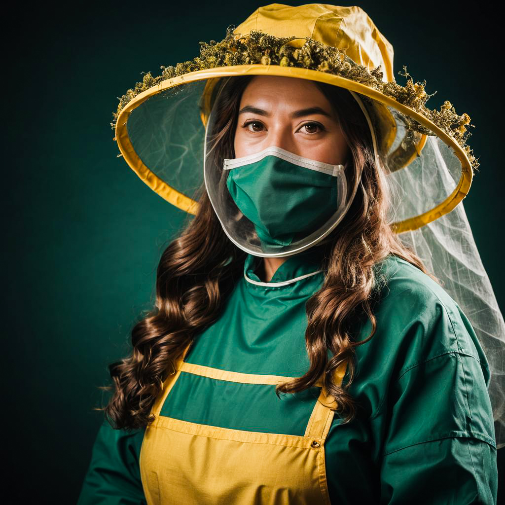 Proud Honey Harvester Portrait Session