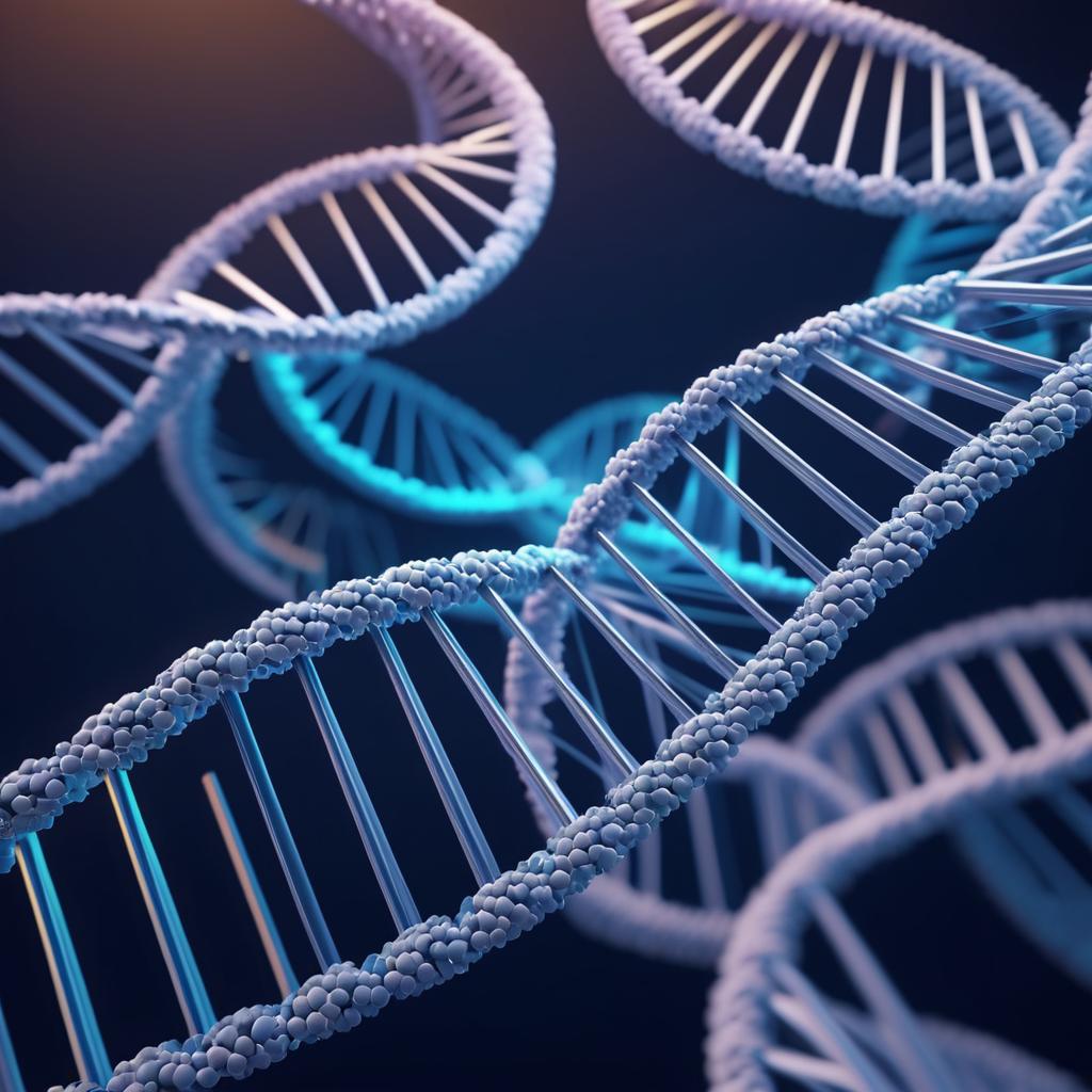 Hyper-Realistic DNA Structure in Blender