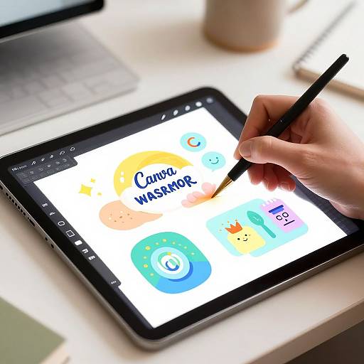 Creative Designer Workspace Watermark Remover