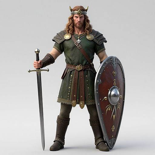 Cu Chulainn in Genzoman Style