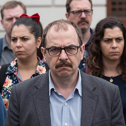 Vibrant Urban Crowd in Focus