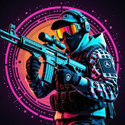 Neon Fashion Terrorist in 3D Art