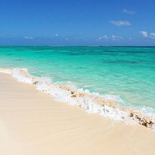 Serene Turquoise Waters and Golden Sands