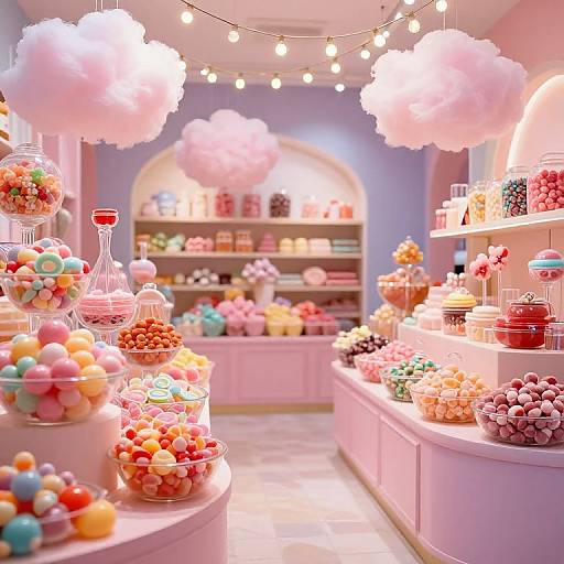 Magical Fairytale Candy Store Aesthetic