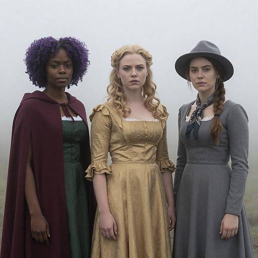 Three Women in Foggy Illumination