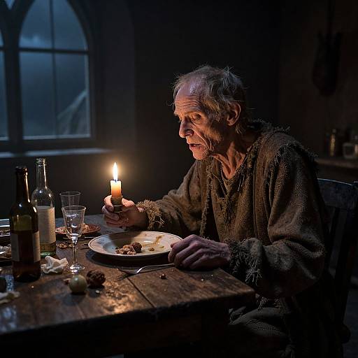 Medieval Night of Hunger and Solitude