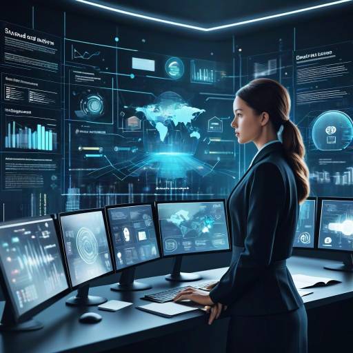 Futuristic Data Analysts Mood Board Cover