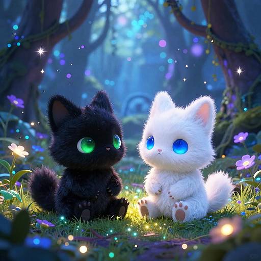 Ethereal Forest Fantasy Creatures