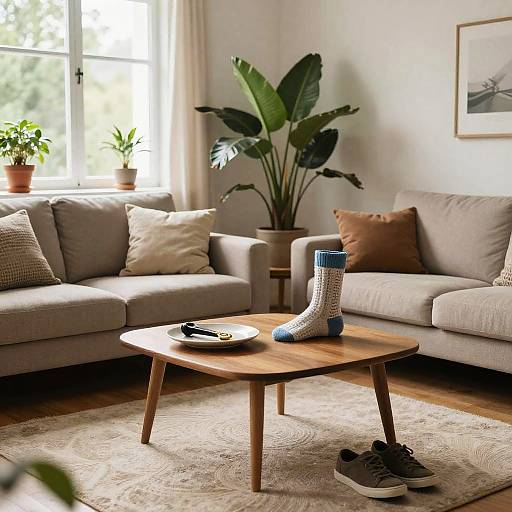 Realistic Indoor Scene with Detailed Elements