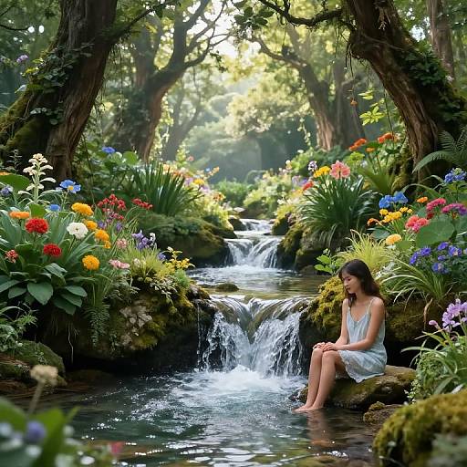 Tabaxo by Enchanted Waterfall