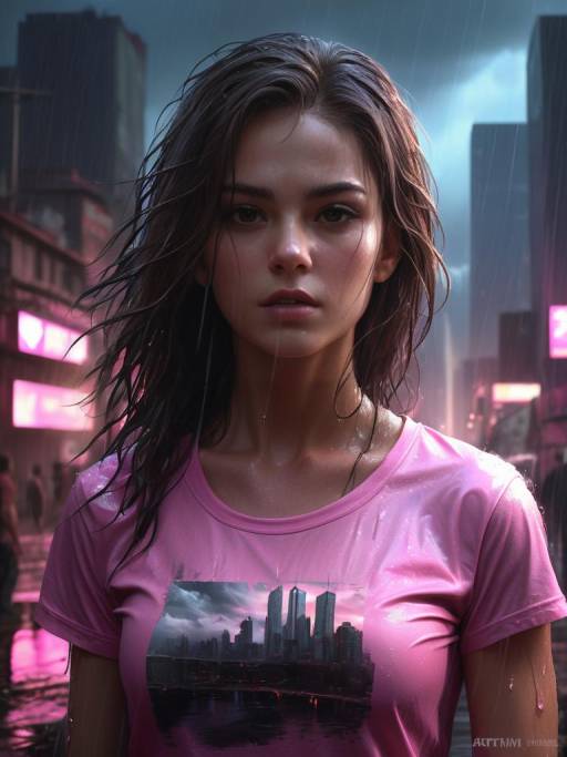 Cinematic Portrait of a Resilient Survivor