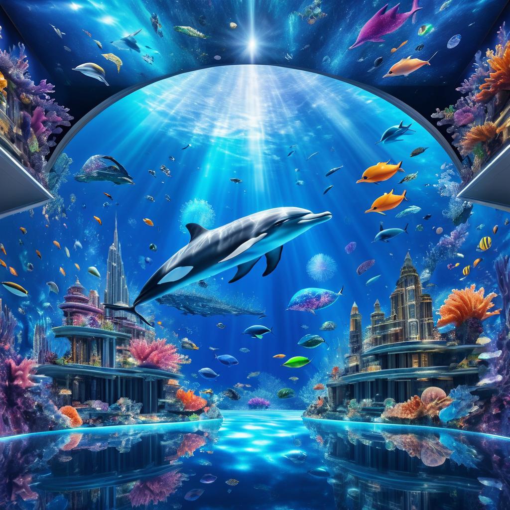 Epic Underwater City Movie Poster