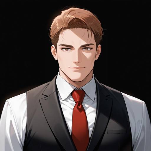 Charming Mature Gentleman in Formal Attire Charming Mature Gentleman in Formal Attire