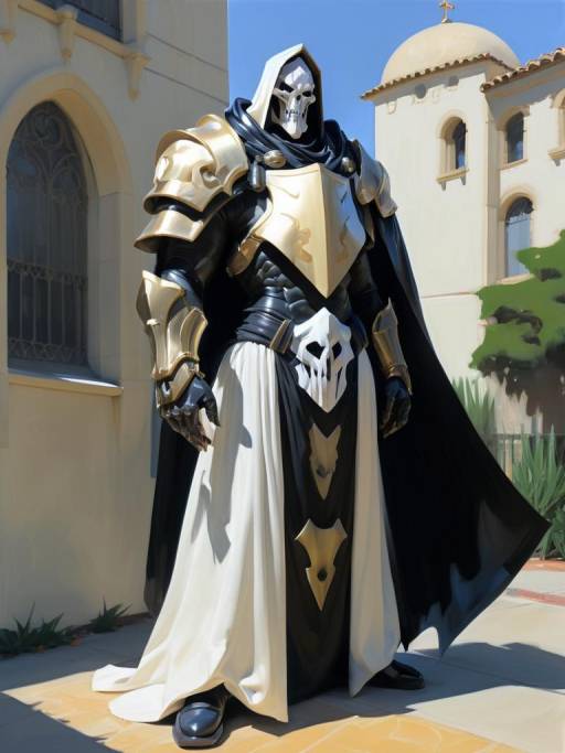 Armored Ainz Ooal Gown Portrait