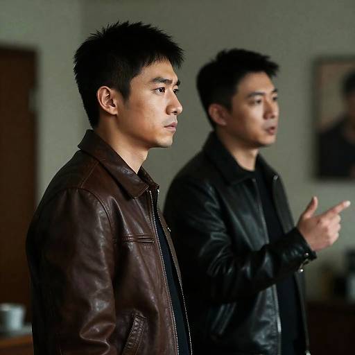 Dramatic Portrait in Dim Lighting