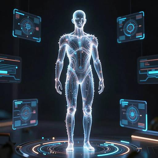 AI Ary: Ethereal Digital Avatar