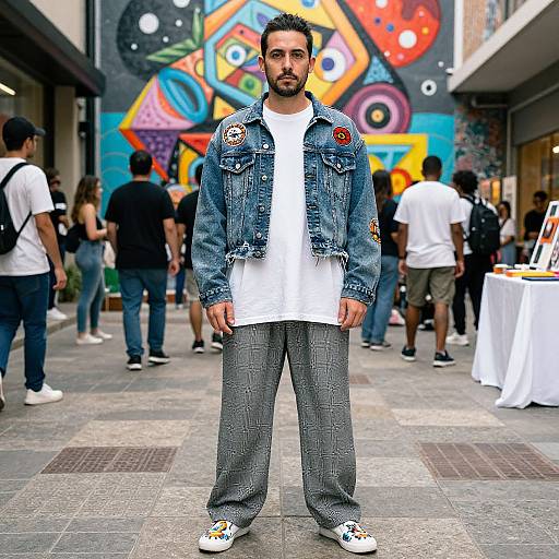 Urban Style with Vibrant Street Art