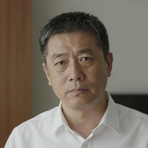 Serious Middle-Aged Man Portrait