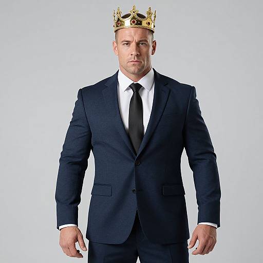 Strongman Costume with Crown