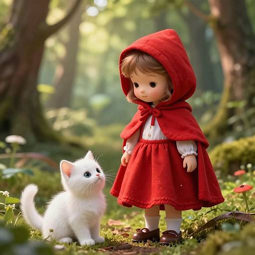 Enchanted Journey with Little Red Riding Hood