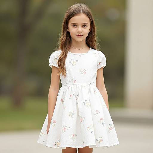 Little Princess in Floral Dress