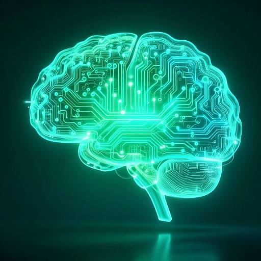 Complex Neural Network Digital Art