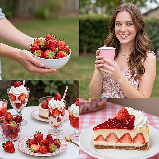 Vibrant Strawberry-Themed Party Moments
