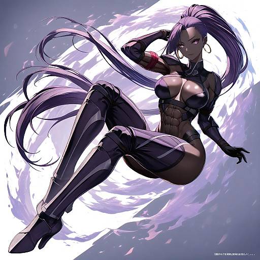 Illustration of Assassin (fate/zero), fate (series) in the style of Rindou (radical dream)