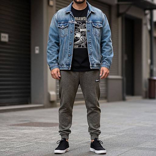 Urban European Joggers Fashion Look