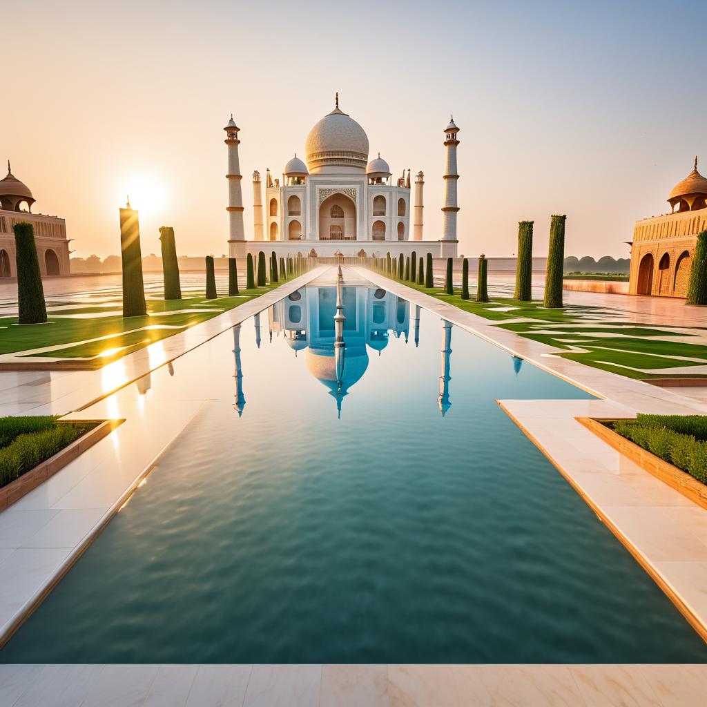 Taj Mahal Reimagined: Modern Architectural Marvel