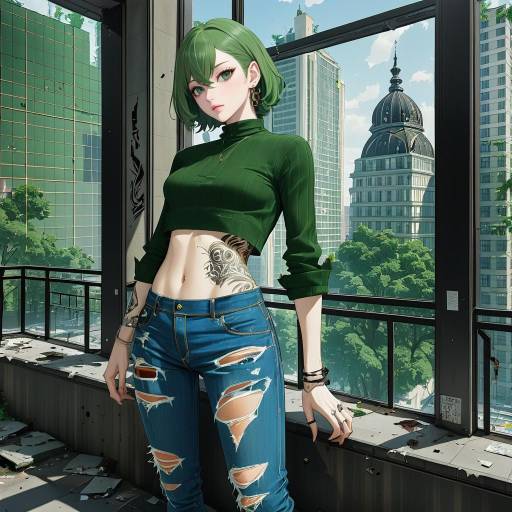 Stylish Denim Look Inspired by Persona 5