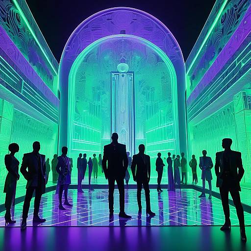 Kirigami Cyborgs at Neon Glass Nightclub