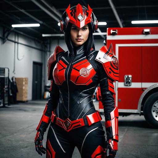 Sleek Inferno G1 Cosplay Costume Design