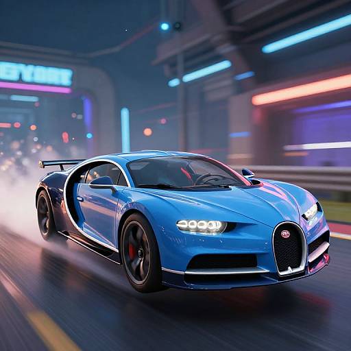 Realistic Bugatti Chiron Rocket League