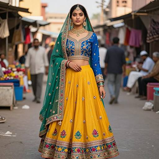 Vibrant Punjabi Traditional Attire