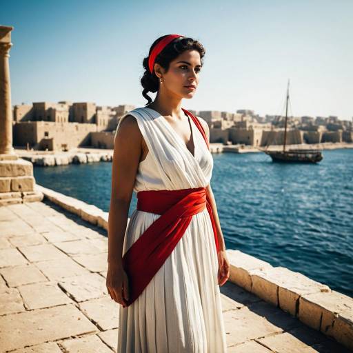 Hypatia of Alexandria by the Ocean