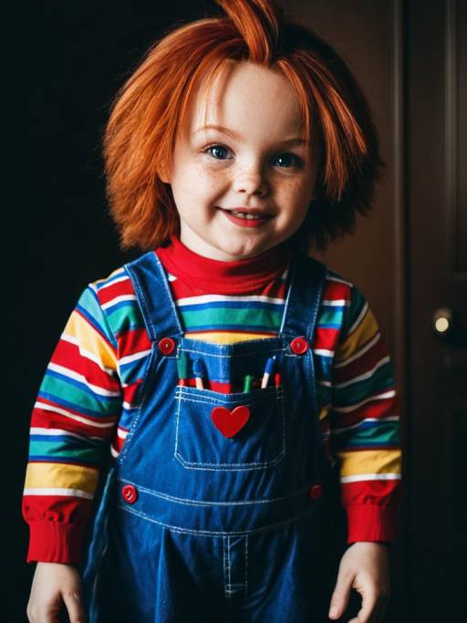 Child in Chucky Costume