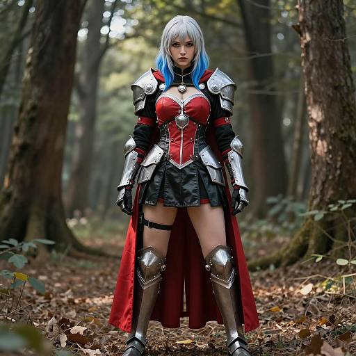 Epic Female Warrior Berserk Cosplay Art